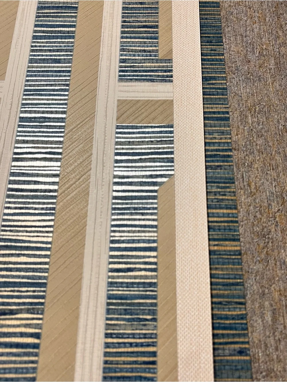 20 Large Assorted Quality Designer Scrapbooking Striped Wallpaper Sample Sheets